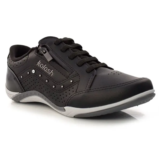 Tênis Casual Feminino Kolosh Preto C1299