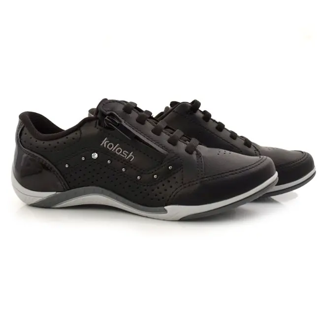 Tênis Casual Feminino Kolosh Preto C1299
