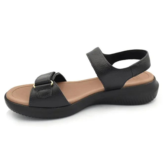 Papete de Couro Feminina Usaflex Preto AP26001