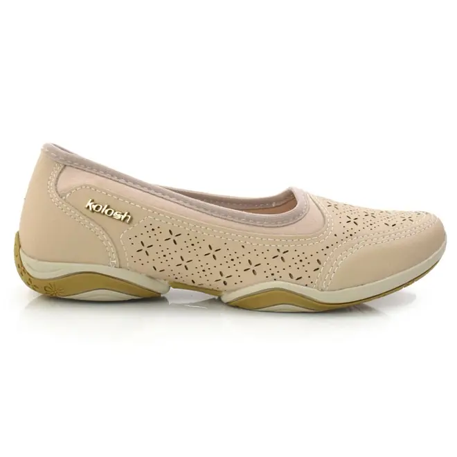Tênis Feminino Kolosh Creme C2743