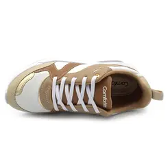 Tênis Casual Feminino Comfortflex Bege 2648303