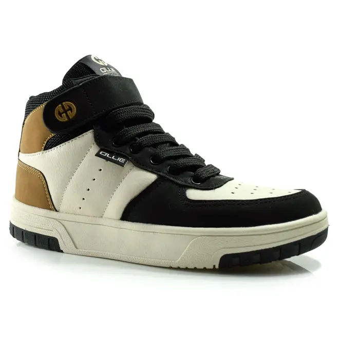 Tênis de Cano Alto Masculino Ollie Alpha 3 Bege ALPHA 3 AD