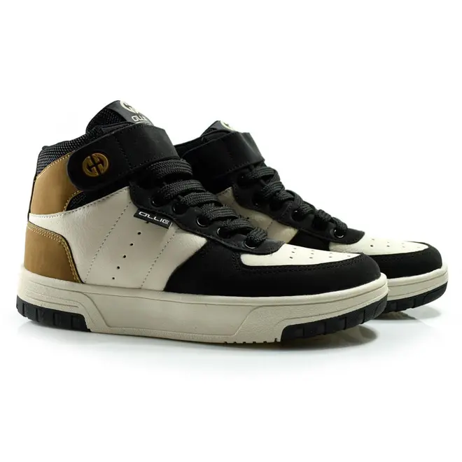 Tênis de Cano Alto Masculino Ollie Alpha 3 Bege ALPHA 3 AD