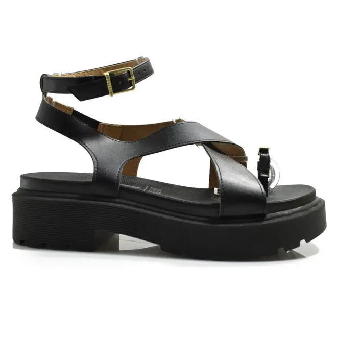 Sandália Flat Feminina Vizzano Preto 6499.122.7286
