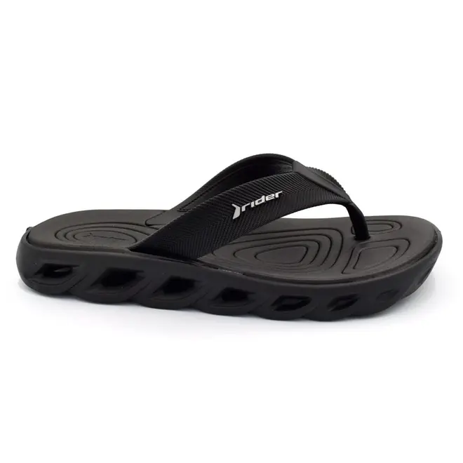 Chinelo Masculino Rider Power Preto 12623