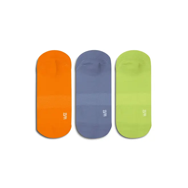 Meia Cano Invisível Neon Pacote c/ 3 pares Olympikus