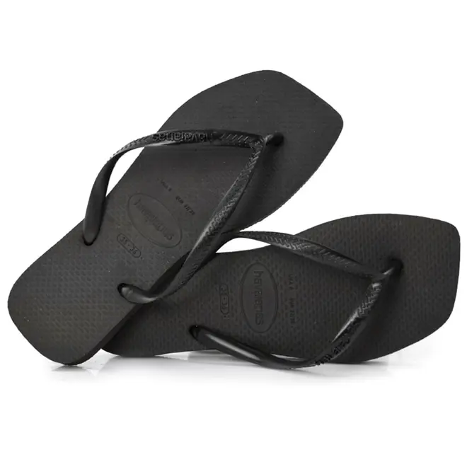 Chinelo Havainas Slim Square Preto 4148301