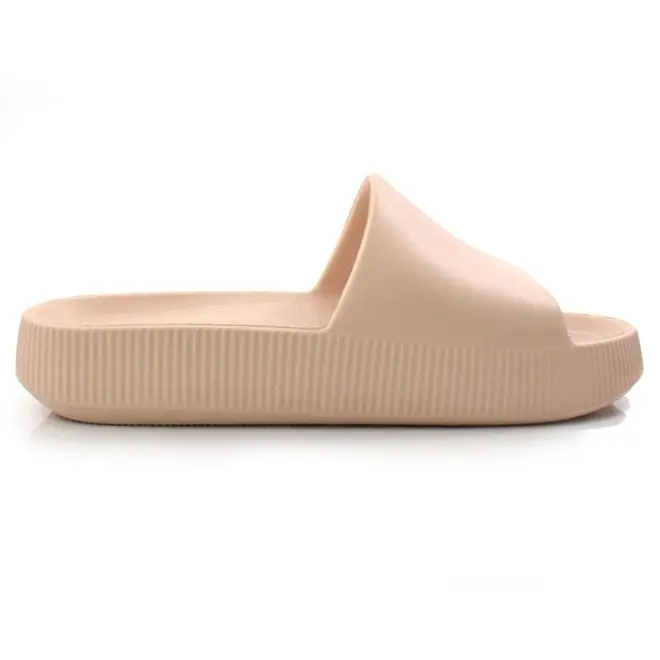 Chinelo Slide Nuvem Usaflex Creme AG0501