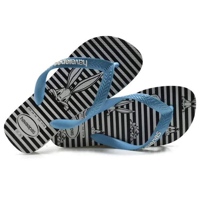 Chinelo Unissex Havaianas Warner Logomania Branco 4140236