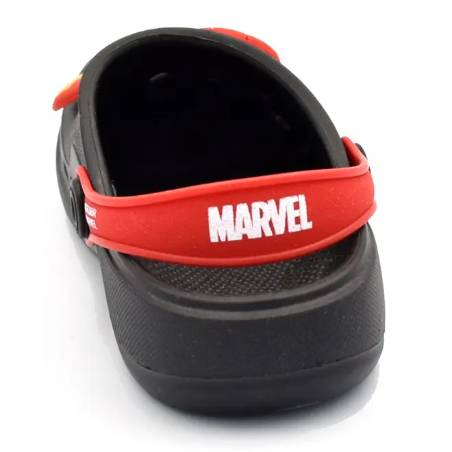Babuche de Menino Grendene Marvel do 27 ao 34 Preto 23463
