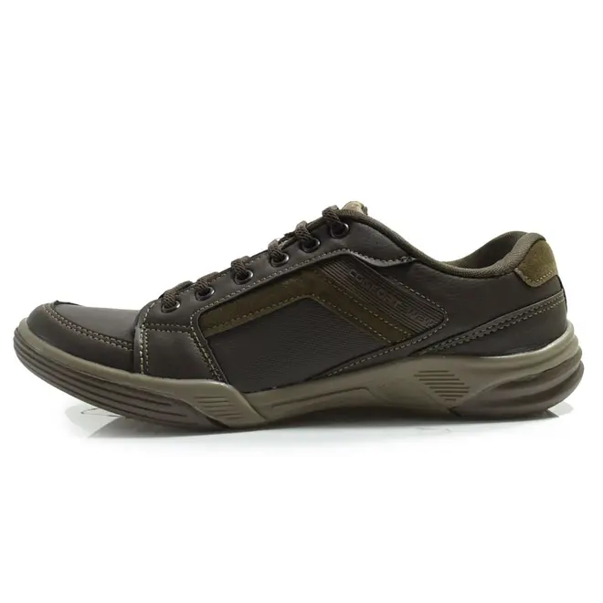 Sapatênis Masculino Confort Way Marrom 602502