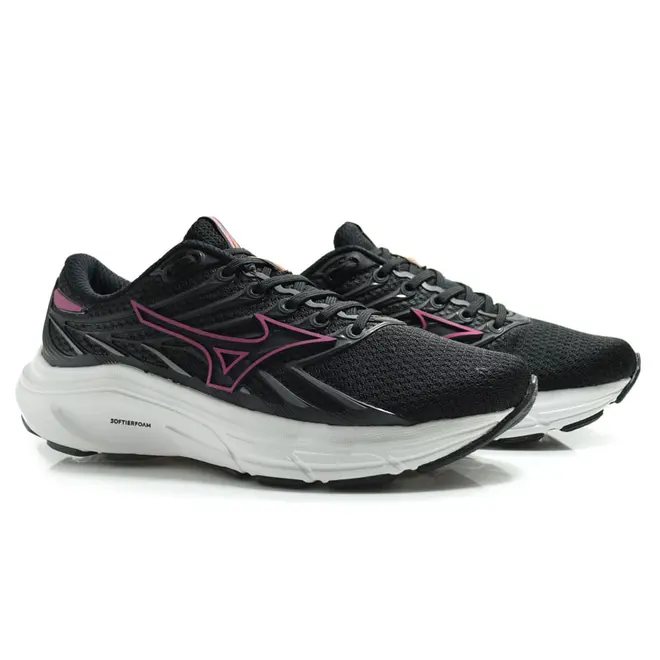 Tênis Feminino Mizuno Jet 8 Preto 101043043