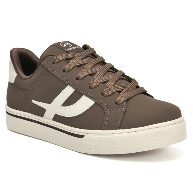 Tênis Casual Feminino Via Marte Marrom 016-012-10
