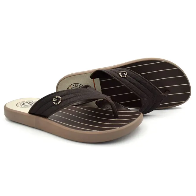 Chinelo Masculino Cartago Montreal Marrom 11729 JUN/24