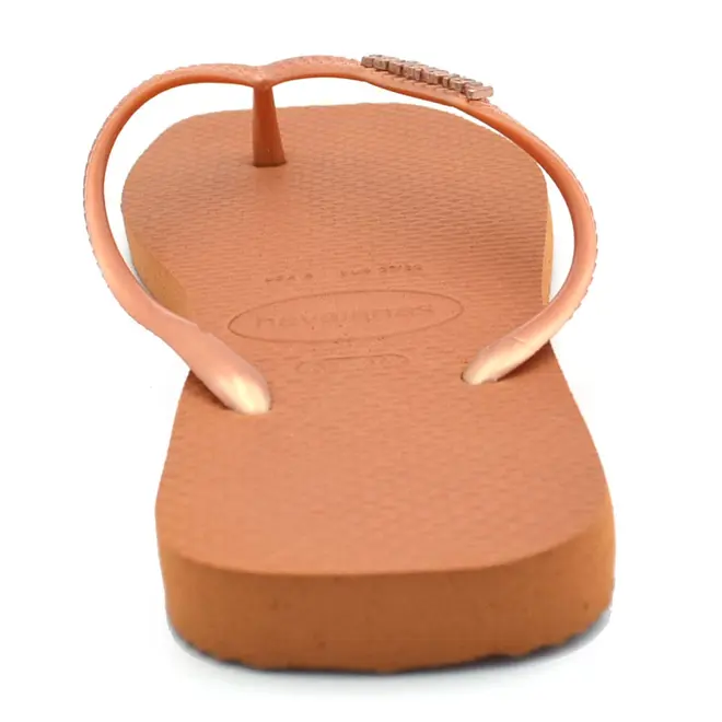 Chinelo Feminino Havaianas Slim Square Laranja 4148257