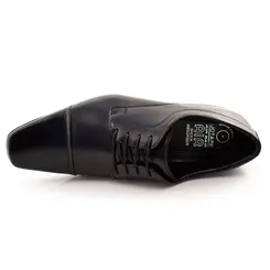 Sapato Social de Couro Jota Pe Air Vinitti Preto 77600