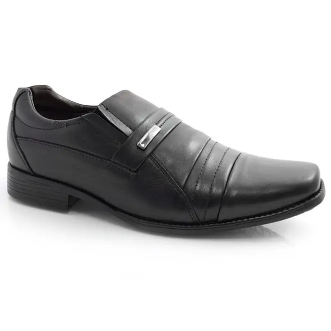 Sapato Social de Couro Zapattero Preto 8268