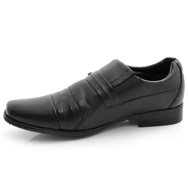 Sapato Social de Couro Zapattero Preto 8268