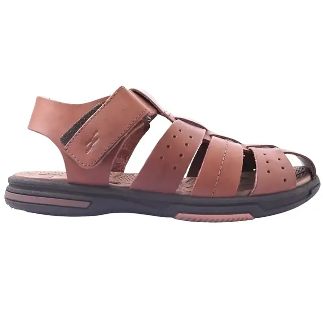 Sandália Flat Masculina Itapuã - Marrom