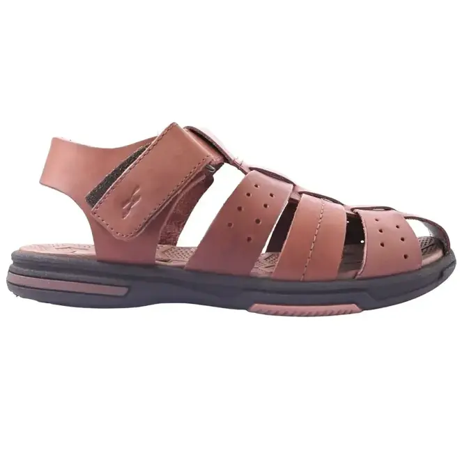 Sandália Flat Masculina Itapuã - Marrom
