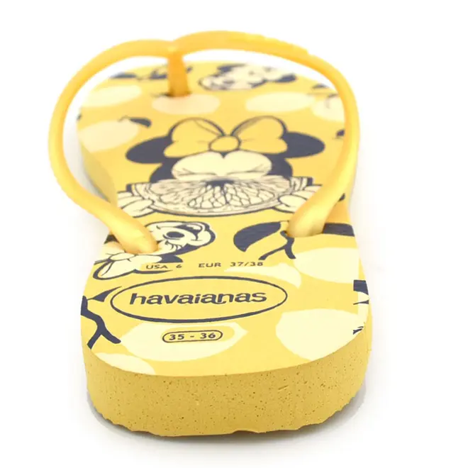 Chinelo Havaianas Slim Disney Amarelo 4141203