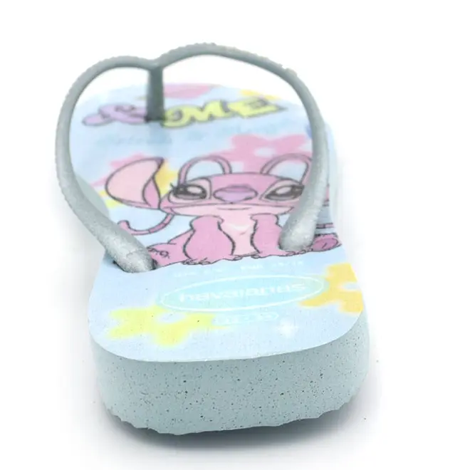 Chinelo Infantil Havaianas Slim Disney Azul 4150250 INF