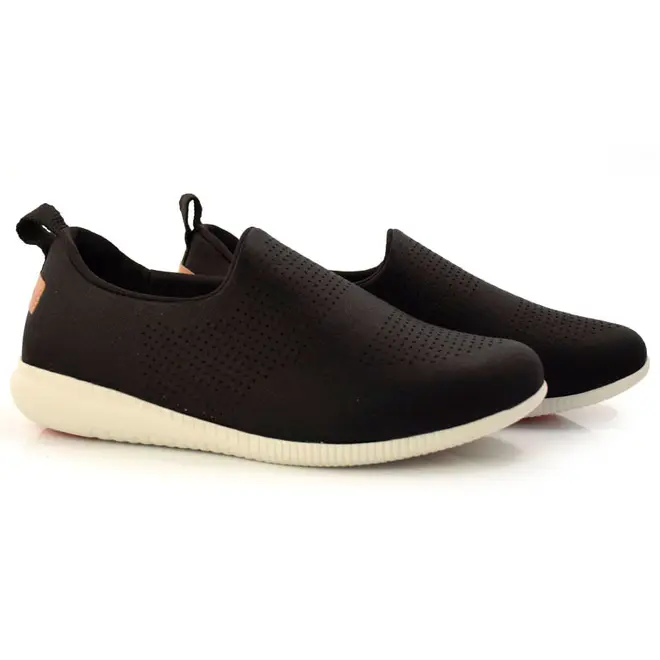 Tênis Casual Feminino Usaflex Ultra Preto AF0607