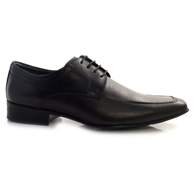 Sapato Social de Couro Jota Pe Detroit Preto 79101