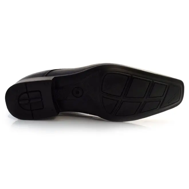 Sapato Social de Couro Jota Pe Detroit Preto 79101