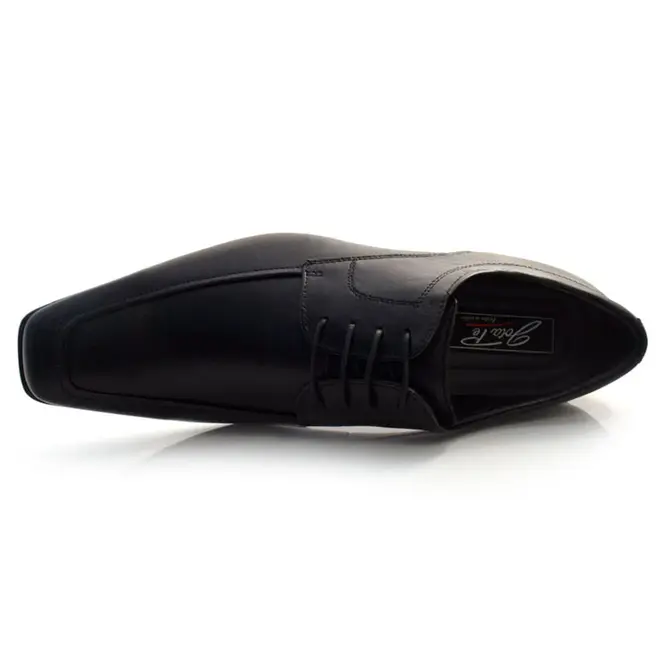 Sapato Social de Couro Jota Pe Detroit Preto 79101