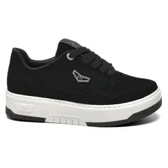 Tênis Casual Feminino Via Marte Preto 126-023-09
