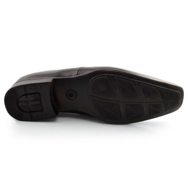 Sapato Social de Couro Jota Pe Air Vinitti Preto 77603
