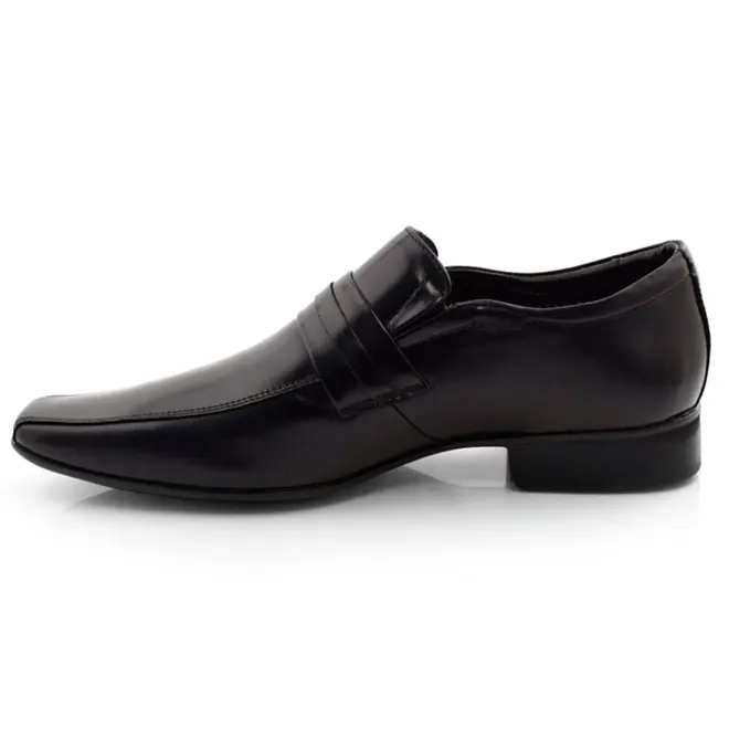 Sapato Social de Couro Jota Pe Air Vinitti Preto 77603