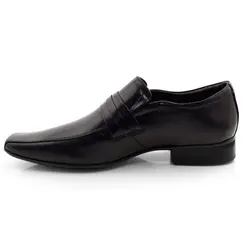 Sapato Social de Couro Jota Pe Air Vinitti Preto 77603