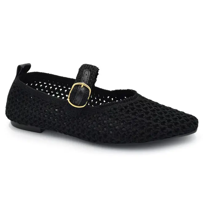 Sapatilha Mary Jane Feminina Suzzara Preto 1053-2243