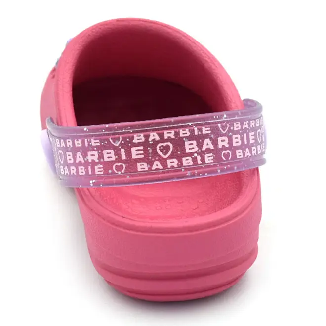 Babuche de Menina Barbie Pop Pins com Mochila do 23 ao 31 Rosa 23340
