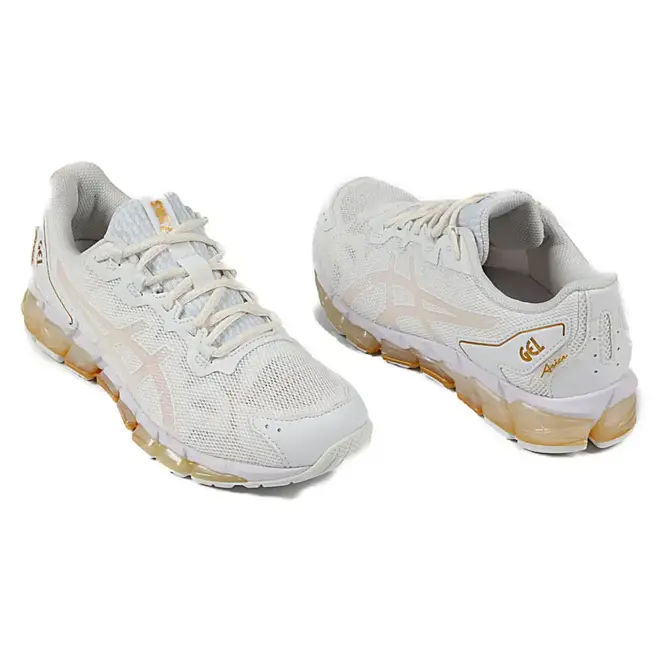 Tênis Esportivo Feminino Asics Gel Quantum - Branco