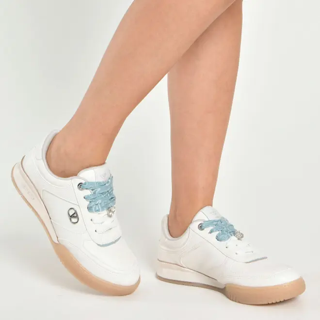 Tênis Casual Feminino Via Marte Branco 394-004-03