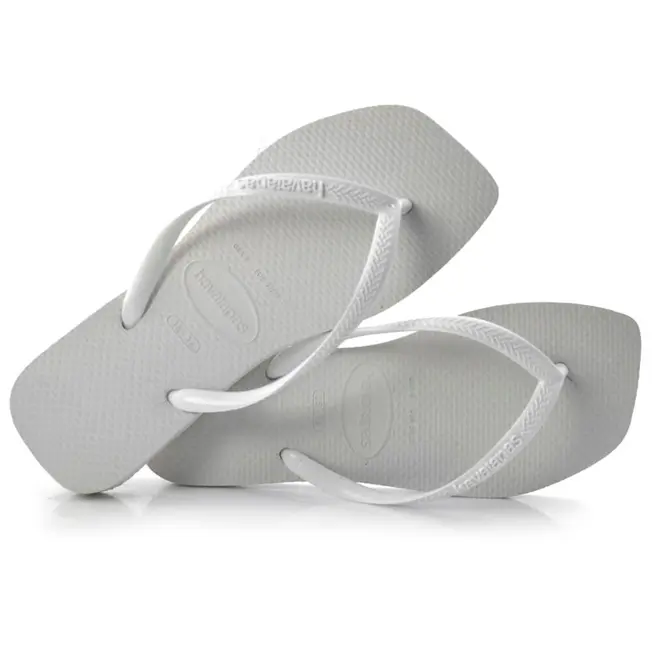 Chinelo Havainas Slim Square Branco 4148301