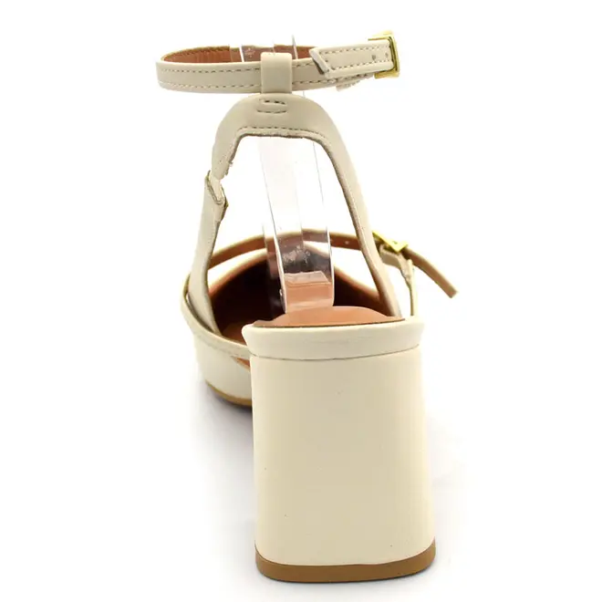 Scarpin Slingback Feminino Vizzano Off White 1475.102.7286
