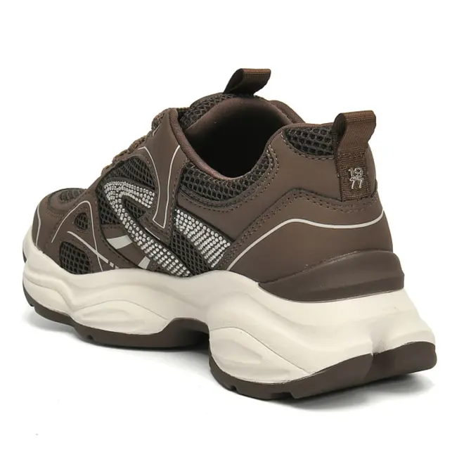 Tênis Casual Feminino Via Marte Marrom 158-025-21