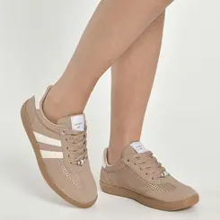 Tênis Casual Feminino Via Marte Bege 129-014-06