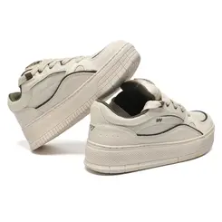Tênis Casual Feminino Via Marte Creme 367-001-01