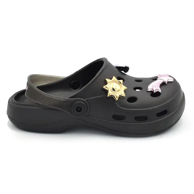 Babuche Infantil Zaxy Joy Pins do 25 ao 32 Preto 19433
