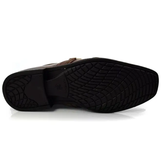 Sapato Masculino Zapattero Flex Marrom 8010
