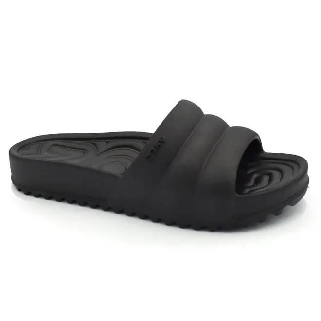 Chinelo Slide Feminino Zaxy Air Preto 19419