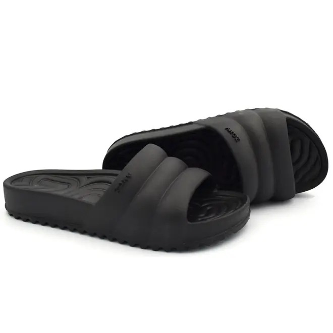 Chinelo Slide Feminino Zaxy Air Preto 19419