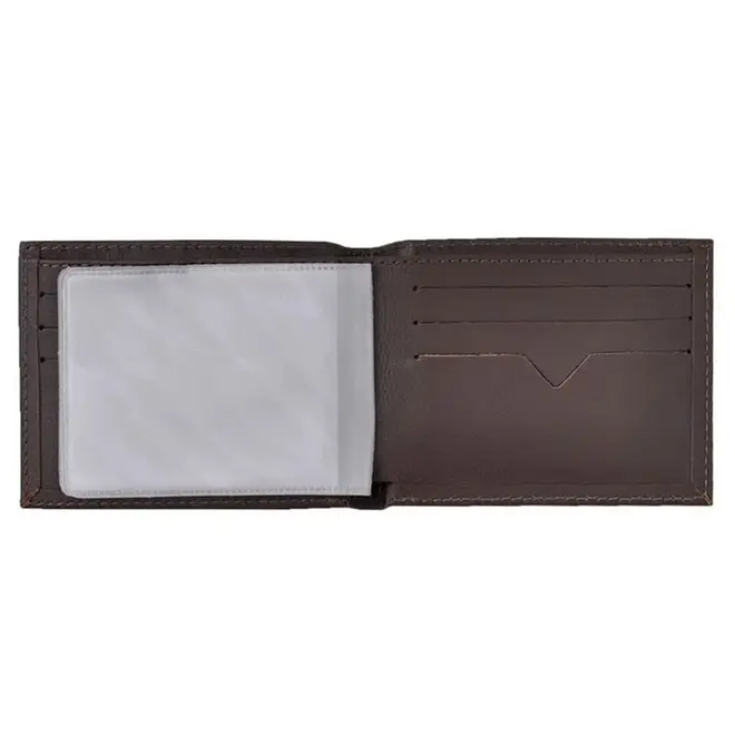 Carteira Masculina de Couro Ferracini Marrom CFB-022