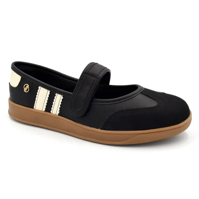 Tênis Casual Feminino Dakota Preto D0842