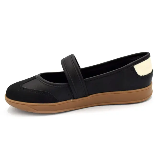 Tênis Casual Feminino Dakota Preto D0842